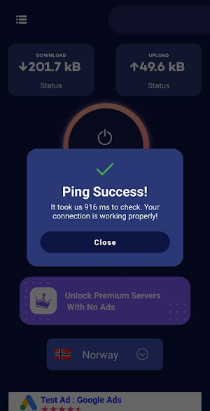 Alpha VPN - Fast & Secure VPN Screenshot 2