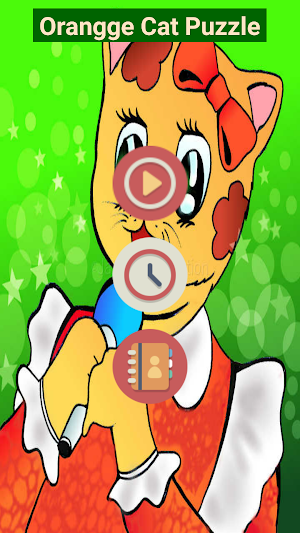 Orange Cat Puzzle Screenshot 0