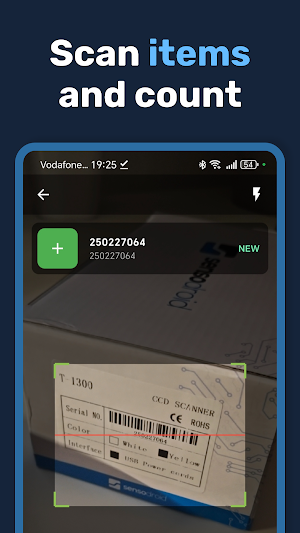 Stock Count: Barcode Counter Screenshot 2