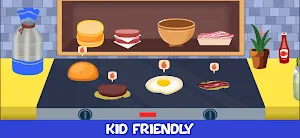 Pizza burger cooking fun games Screenshot 3