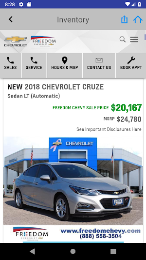 Freedom Chevrolet Screenshot 3