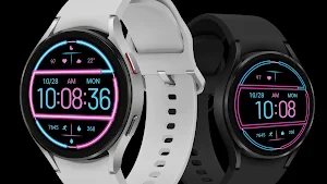 Pink Blue Bright For Wear OS Screenshot 3