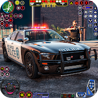 City Crime Police Car Game