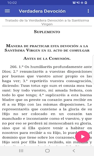 Tratado de la Verdadera Devoción (Ver. de prueba) Screenshot 2