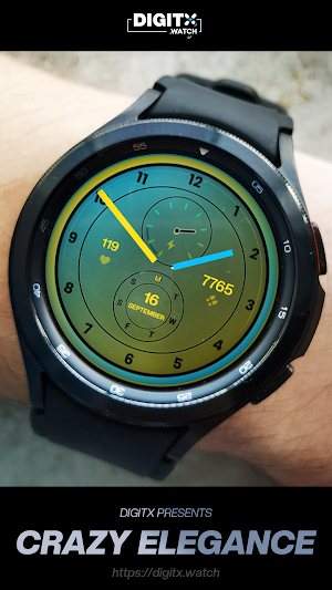 Crazy Elegance Watch Face Screenshot 3