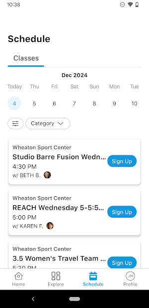 Wheaton Sport Center Screenshot 0