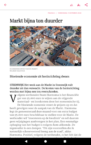 Steenwijker Courant digitale krant Screenshot 3