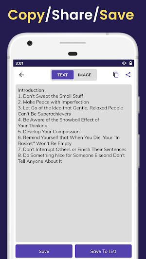 Zip OCR: Image To Text Convert Screenshot 2