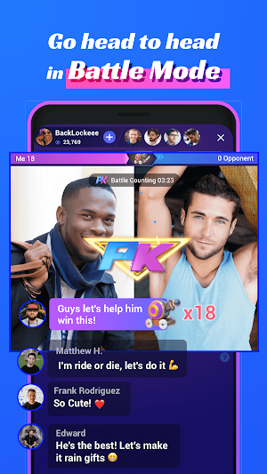 Blued - LIVE Gay Dating, Chat & Video Call to Guys Screenshot 2