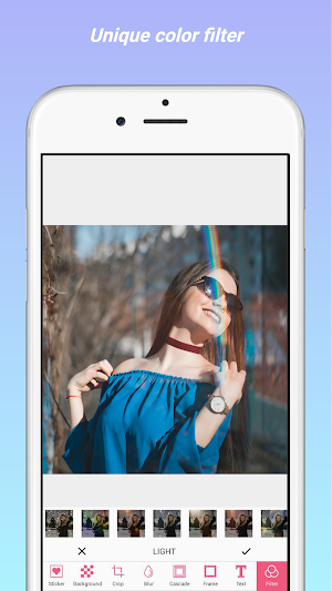 Rainbow Camera Filter Screenshot 1