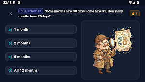 Logic: Brain Riddles & IQ Game Screenshot 1