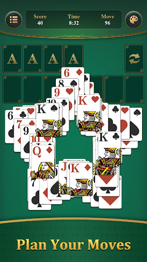 Solitaire Klondike: Brain Game Screenshot 2