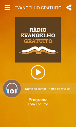 Radio Evangelho Gratuito Screenshot 1