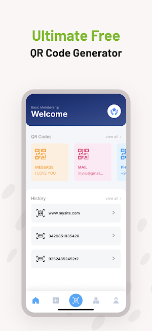Qr Code Generator: Create QR Screenshot 0