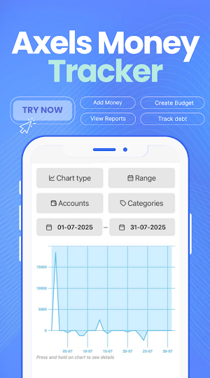 Axels Money Tracker Screenshot 0