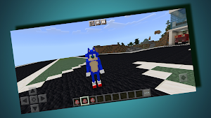 Mod Sonic for Minecraft PE Screenshot 0
