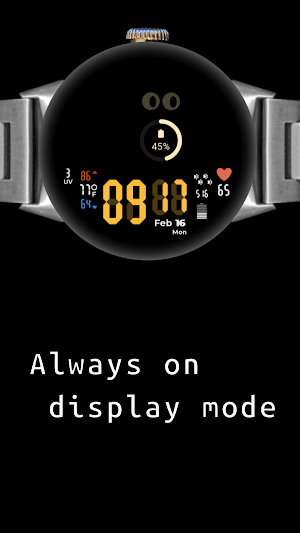 Catmos Animated Cat Watch Face Screenshot 3