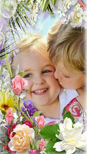 Lovely Flower Photo Frame Screenshot 3