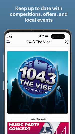 104.3 The Vibe Screenshot 2