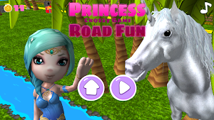 Princess Crossy Game Road Fun Screenshot 1