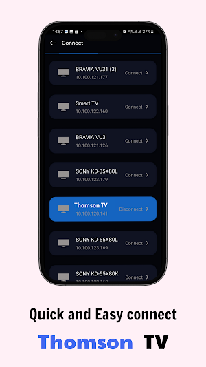 Remote For Thomson TV Screenshot 1