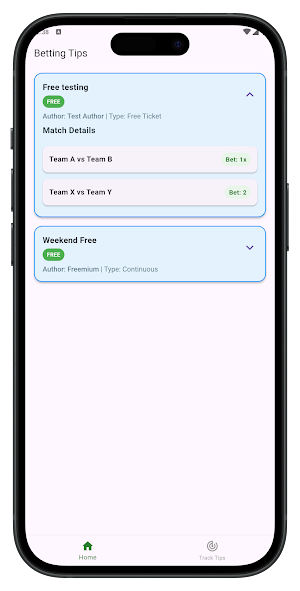 Bet Tips: Daily Betting Tips Screenshot 1