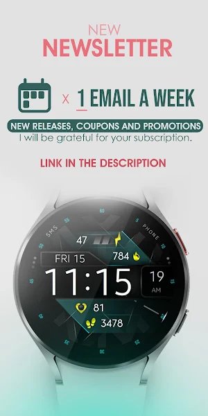Dream 110 - Digital Watch Face Screenshot 2