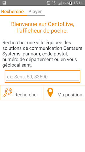 CentoLive Screenshot 0