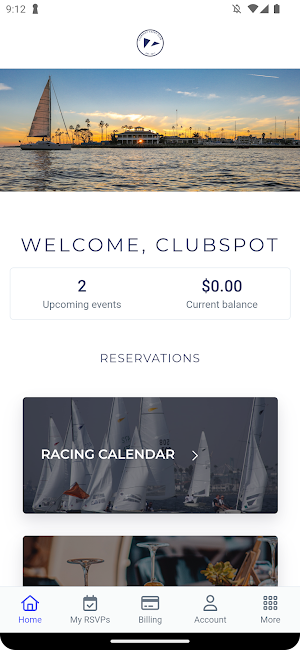 Clubspot Yacht Club Screenshot 0
