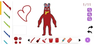 Garten of Banban coloring 3 Screenshot 0