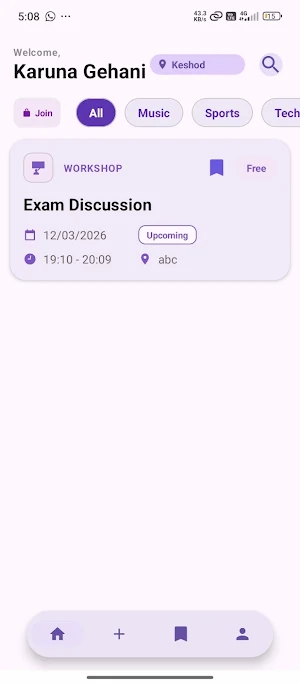 Events Phare Screenshot 0