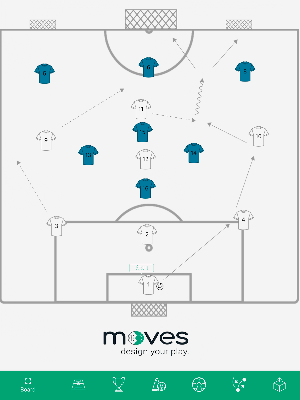 Football Tactic Board: “moves” soccer drill&lineup Screenshot 0