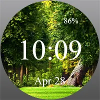 Green Path - Watch Face