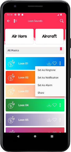 Loon Sounds Screenshot 3