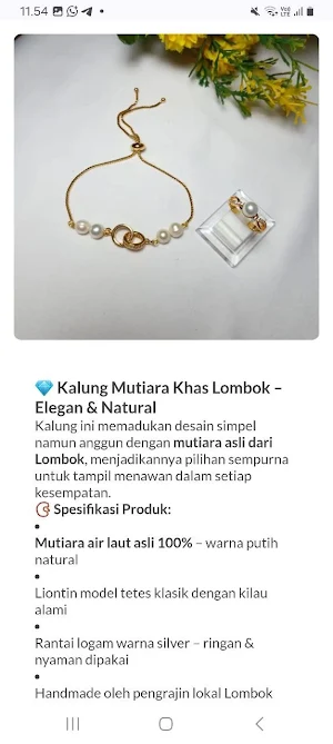 Rumah Mutiara Lombok Screenshot 1
