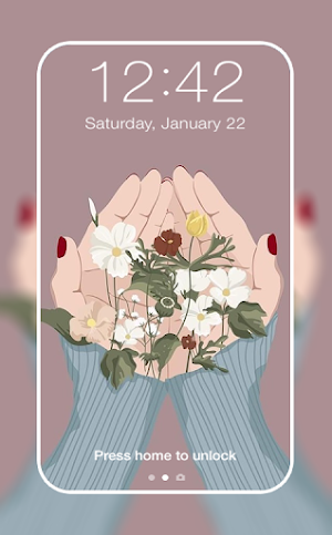 Cute Flower Wallpaper Screenshot 3