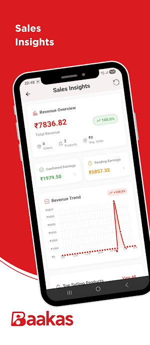 Baakas Seller Screenshot 2