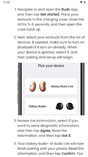 Galaxy Buds 2 App Hint Screenshot 3