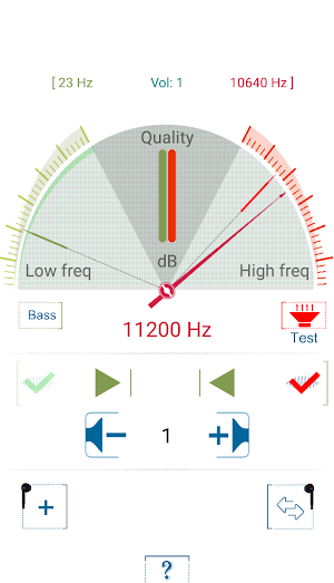 Earphones Quality Test Screenshot 1