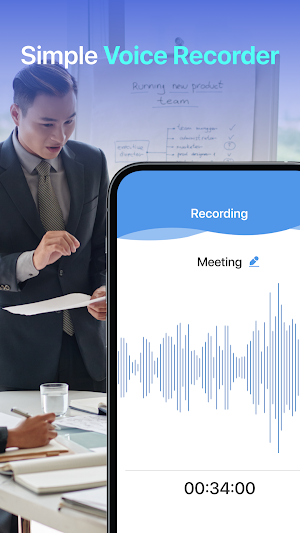 Voice Recorder: Audio to Text Screenshot 0