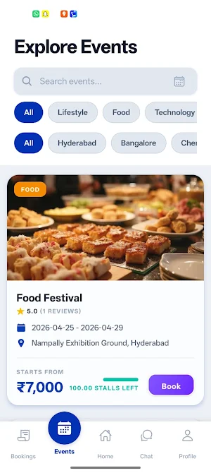 Grow.B : Book Your Stall Screenshot 1