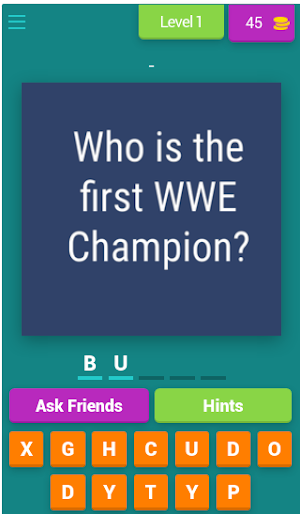 WRESTLE QUIZ Screenshot 0