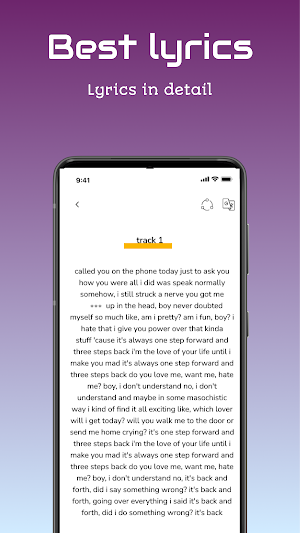 Olivia Rodrigo Lyrics Screenshot 2