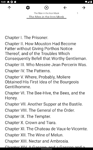Book, The Man in the Iron Mask Screenshot 2