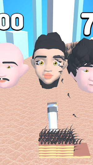 Hair Shaver Run Screenshot 0