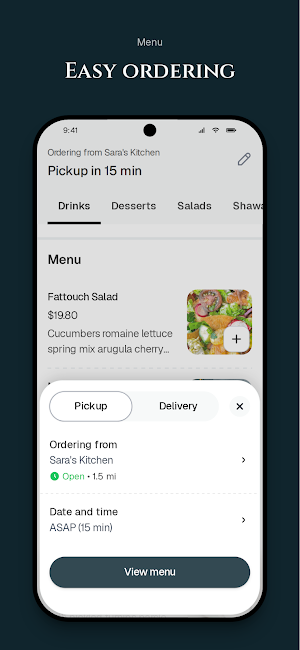 Sara's Kitchen To Go Screenshot 2