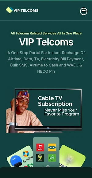 VIP Telcoms Screenshot 0
