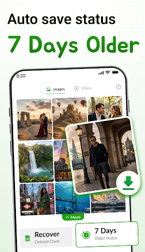 Status Saver - Auto Download Screenshot 1