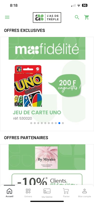 Mafidélité Screenshot 3