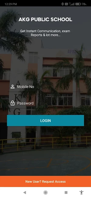 AKG Public School Screenshot 0